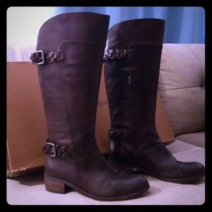 Audrey Brooke - Abtony in dark brown leather